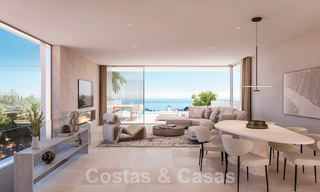 Villas arquitectónicas de lujo de nueva construcción en venta en un complejo lujoso en Fuengirola, Costa del Sol 59156 
