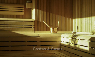 Villas arquitectónicas de lujo de nueva construcción en venta en un complejo lujoso en Fuengirola, Costa del Sol 59175 