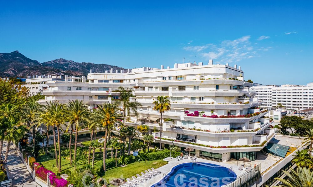 Apartamento de lujo en complejo en primera línea de playa en venta en Marbella centro 59287