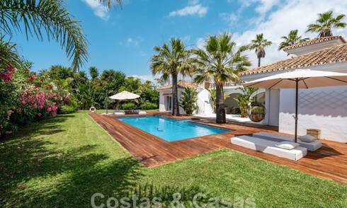 Villa de lujo mediterránea en venta a pocos pasos de la playa al este de Marbella centro 59398