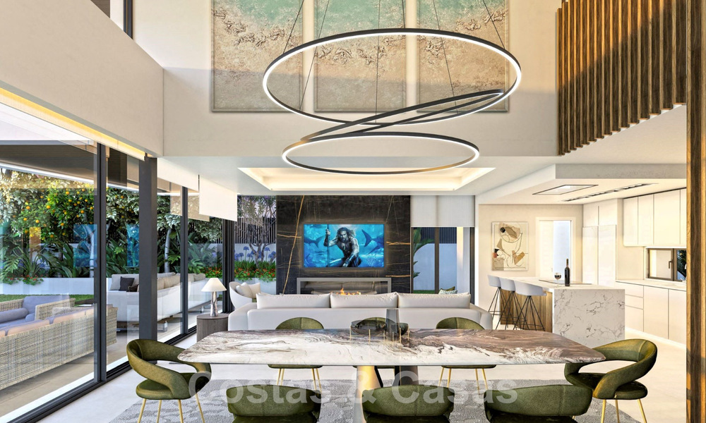 Nueva promoción con 5 sofisticadas villas de lujo en venta a pocos pasos de la playa, cerca de Puerto Banús, Marbella 59374