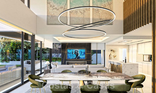 Nueva promoción con 5 sofisticadas villas de lujo en venta a pocos pasos de la playa, cerca de Puerto Banús, Marbella 59374 