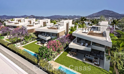 Nueva promoción con 5 sofisticadas villas de lujo en venta a pocos pasos de la playa, cerca de Puerto Banús, Marbella 59379