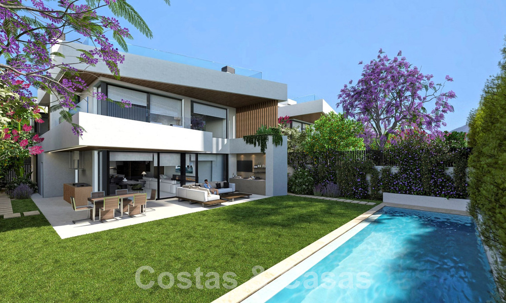 Nueva promoción con 5 sofisticadas villas de lujo en venta a pocos pasos de la playa, cerca de Puerto Banús, Marbella 59380