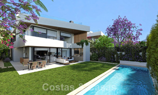 Nueva promoción con 5 sofisticadas villas de lujo en venta a pocos pasos de la playa, cerca de Puerto Banús, Marbella 59380 