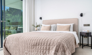 Moderna villa de lujo en venta en un estilo arquitectónico contemporáneo, a poca distancia de Puerto Banús, Marbella 59644 
