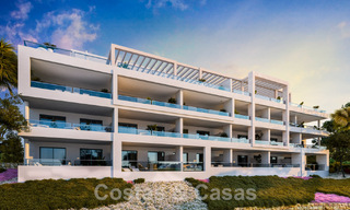 Apartamentos modernos en primera línea de golf con vistas al mar en venta en Mijas - Costa del Sol 59485 