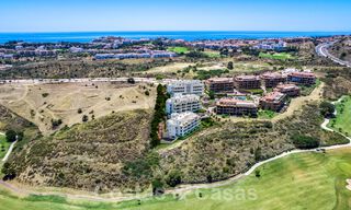 Apartamentos modernos en primera línea de golf con vistas al mar en venta en Mijas - Costa del Sol 59488 
