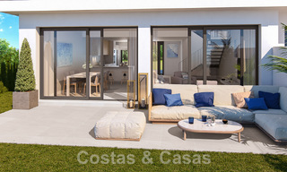 Nuevas y modernas casas adosadas de 4 dormitorios en venta en un exclusivo resort de golf en San Roque, Costa del Sol 59495 