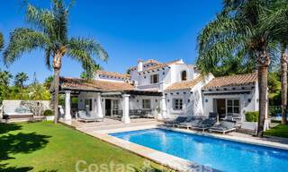 Villa de lujo de estilo contemporáneo andaluz en venta en un entorno de golf en Nueva Andalucia, Marbella 59936 