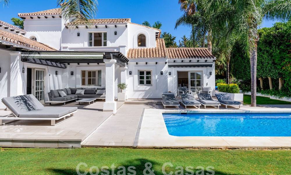 Villa de lujo de estilo contemporáneo andaluz en venta en un entorno de golf en Nueva Andalucia, Marbella 59937