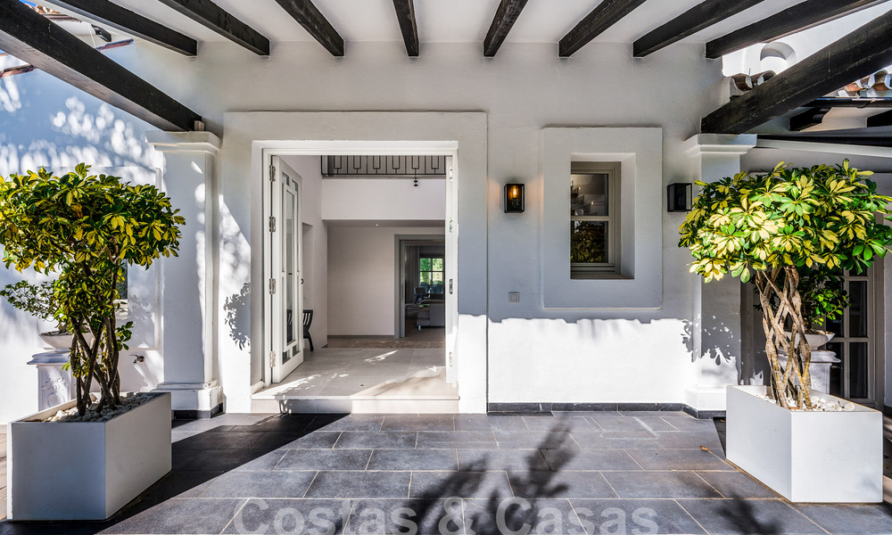 Villa de lujo de estilo contemporáneo andaluz en venta en un entorno de golf en Nueva Andalucia, Marbella 59949