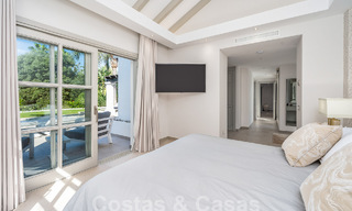Villa de lujo de estilo contemporáneo andaluz en venta en un entorno de golf en Nueva Andalucia, Marbella 59961 
