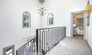 Villa de lujo de estilo contemporáneo andaluz en venta en un entorno de golf en Nueva Andalucia, Marbella 59978 