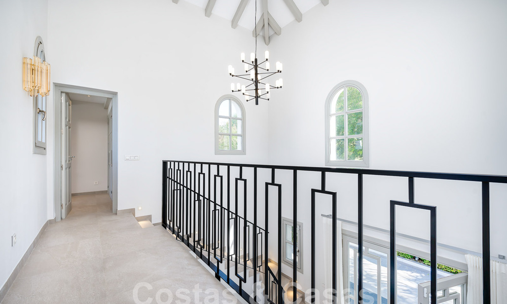Villa de lujo de estilo contemporáneo andaluz en venta en un entorno de golf en Nueva Andalucia, Marbella 59984