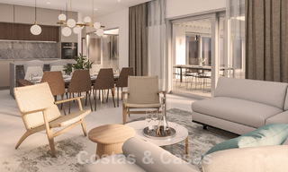 Villas ecológicas de nueva construcción en venta con vistas panorámicas al mar en Mijas, Costa del Sol 60052 