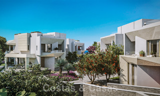 Villa boutique en venta con piscina infinita y vistas panorámicas al mar en Nueva Andalucia, Marbella 59722 