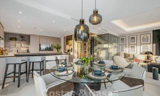 Villa boutique en venta con piscina infinita y vistas panorámicas al mar en Nueva Andalucia, Marbella 59742 