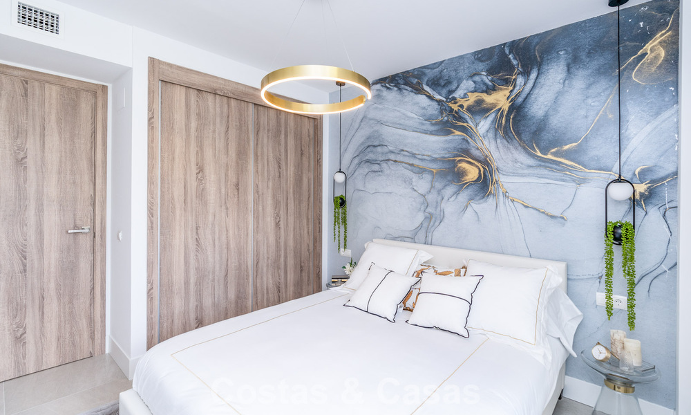 Exclusiva promoción de nuevos apartamentos en primera línea de golf en venta en San Roque, Costa del Sol 60279