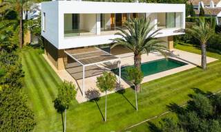 Impresionante villa de lujo de diseño en venta en un complejo de golf superior en la Costa del Sol 60168 