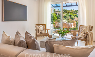 Ático contemporáneo reformado en venta con amplia terraza y vistas al mar en La Quinta golf resort, Benahavis - Marbella 60620 