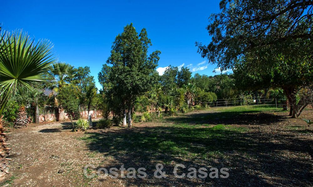 Finca con establos en venta a poca distancia del centro de Estepona, Costa del Sol 61035