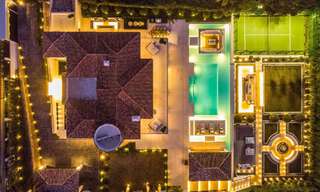 Espectacular villa de lujo en venta con vistas al mar en el valle del golf de Nueva Andalucía, Marbella 61104 