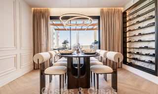 Ático reformado de calidad en venta con acogedora terraza y vistas al mar en Nueva Andalucia, Marbella 61160 