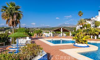 Lujosa casa adosada reformada en venta en una zona residencial preferida de la Milla de Oro de Marbella 61640 