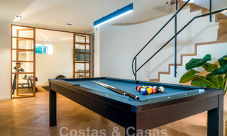 Lujosa casa adosada reformada en venta en una zona residencial preferida de la Milla de Oro de Marbella 61643 