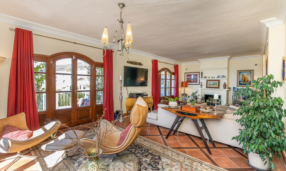 Encantadora casa adosada andaluza con vistas al mar en venta en las colinas de Marbella - Benahavis 61894