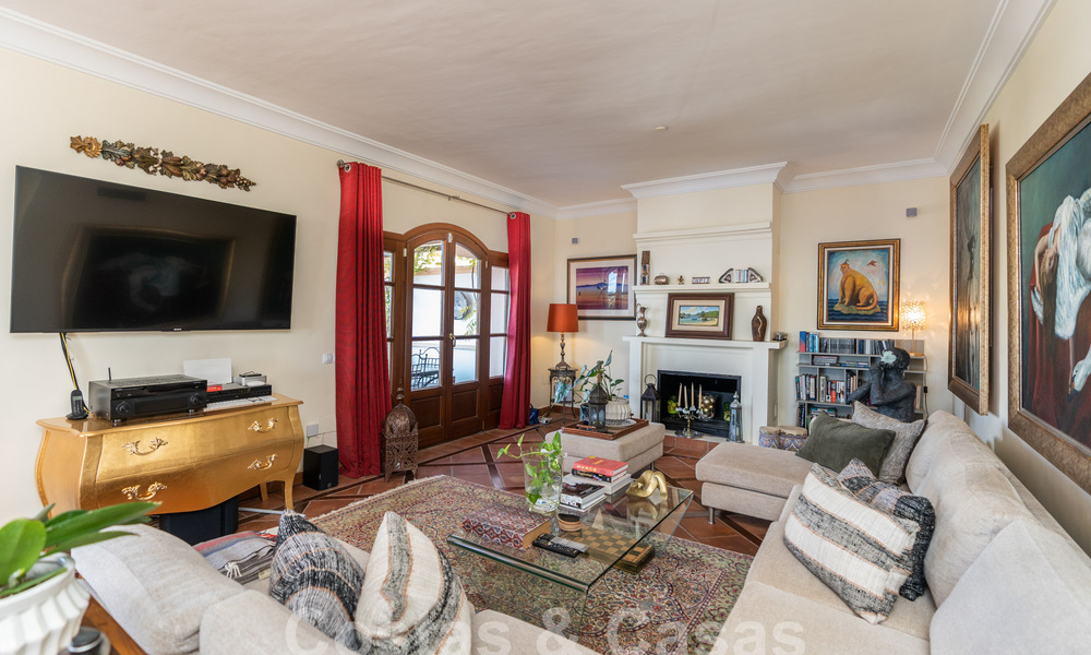 Encantadora casa adosada andaluza con vistas al mar en venta en las colinas de Marbella - Benahavis 61895