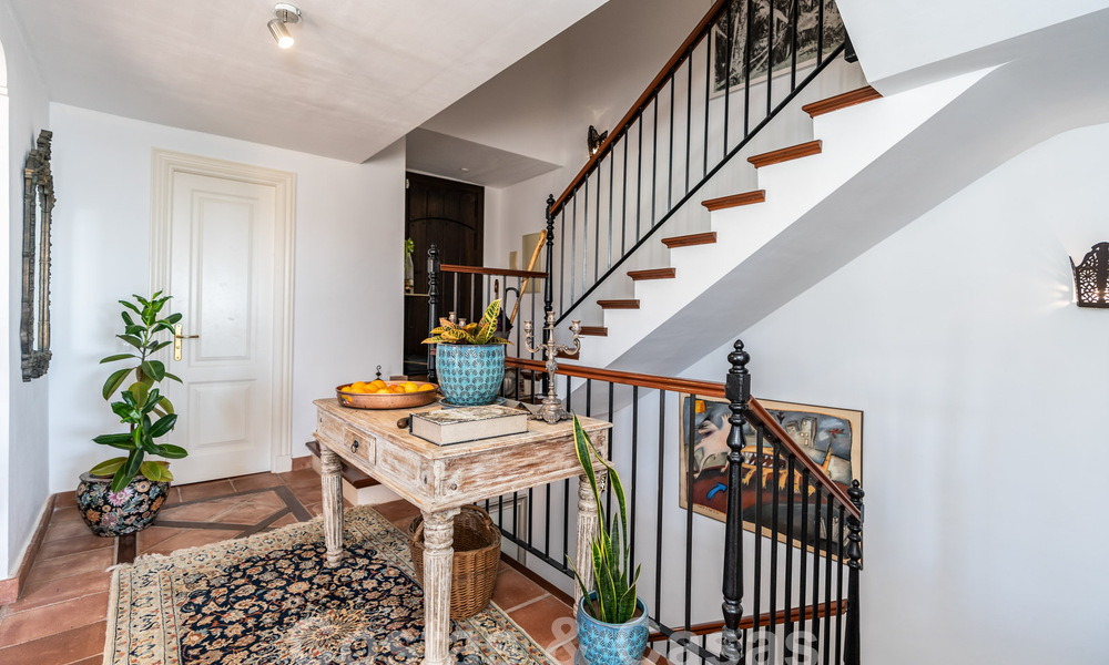 Encantadora casa adosada andaluza con vistas al mar en venta en las colinas de Marbella - Benahavis 61903