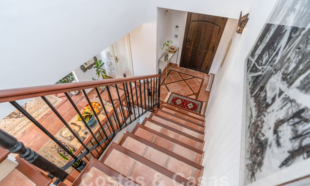 Encantadora casa adosada andaluza con vistas al mar en venta en las colinas de Marbella - Benahavis 61912
