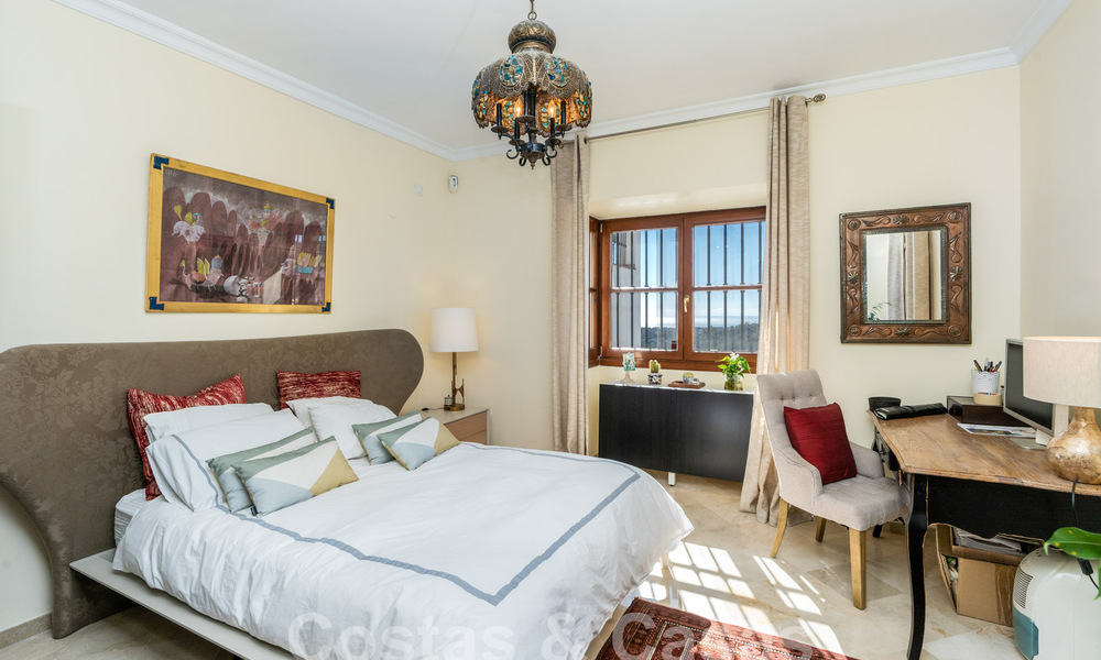Encantadora casa adosada andaluza con vistas al mar en venta en las colinas de Marbella - Benahavis 61916