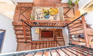 Encantadora casa adosada andaluza con vistas al mar en venta en las colinas de Marbella - Benahavis 61927 