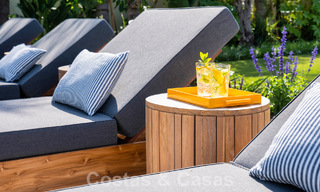 Villa de lujo con diseño mediterráneo moderno en venta en una popular zona de golf en Nueva Andalucía, Marbella 61666 