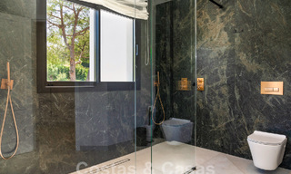 Villa de lujo con diseño mediterráneo moderno en venta en una popular zona de golf en Nueva Andalucía, Marbella 61705 