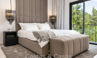 Villa de lujo con diseño mediterráneo moderno en venta en una popular zona de golf en Nueva Andalucía, Marbella 61706 