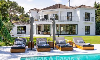 Villa de lujo con diseño mediterráneo moderno en venta en una popular zona de golf en Nueva Andalucía, Marbella 61710 