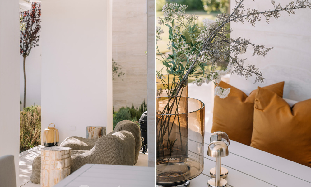 Moderno apartamento con jardín y vistas al mar en venta, a poca distancia en coche del centro de Marbella 61791