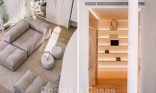 Impresionante ático reformado en venta con vistas panorámicas al golf y al mar en el corazón de Nueva Andalucía, Marbella 61838 