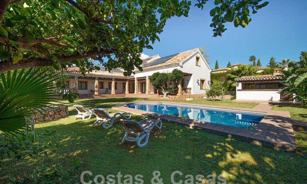 Villa de lujo española energéticamente eficiente en venta en una tranquila zona residencial en el valle del golf de Mijas, Costa del Sol 61385