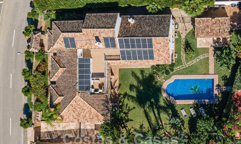 Villa de lujo española energéticamente eficiente en venta en una tranquila zona residencial en el valle del golf de Mijas, Costa del Sol 61386