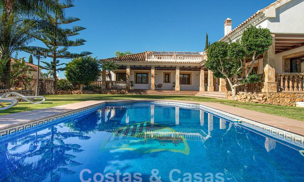 Villa de lujo española energéticamente eficiente en venta en una tranquila zona residencial en el valle del golf de Mijas, Costa del Sol 61408