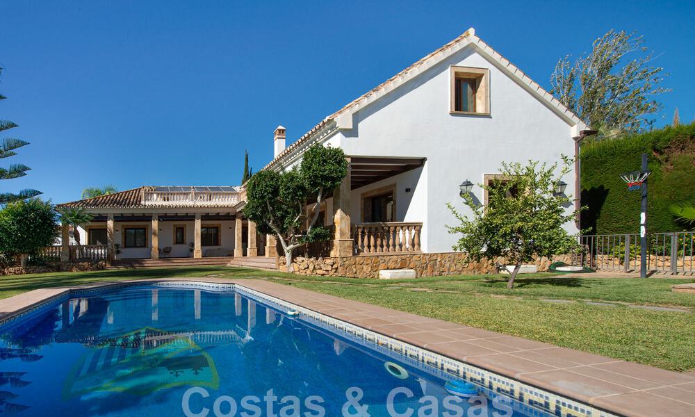 Villa de lujo española energéticamente eficiente en venta en una tranquila zona residencial en el valle del golf de Mijas, Costa del Sol 61409