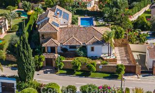 Villa de lujo española energéticamente eficiente en venta en una tranquila zona residencial en el valle del golf de Mijas, Costa del Sol 61413 