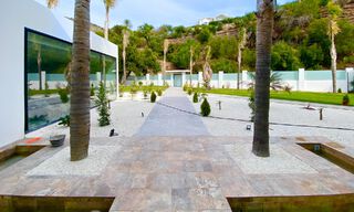 Nueva villa moderna de lujo en venta con vistas panorámicas al mar en el exclusivo Marbella Club Golf Resort en Benahavis - Marbella 61962 