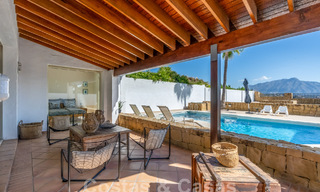 Encantadora casa familiar en venta con vistas al golf y al paisaje de montaña en Benahavis – Marbella 62095 