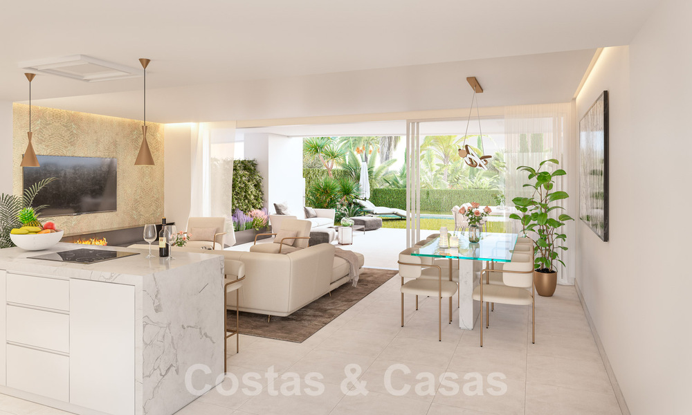 Nueva promoción de apartamentos con vistas al mar en venta, junto a un campo de golf cerca de Sotogrande, Costa del Sol 62032